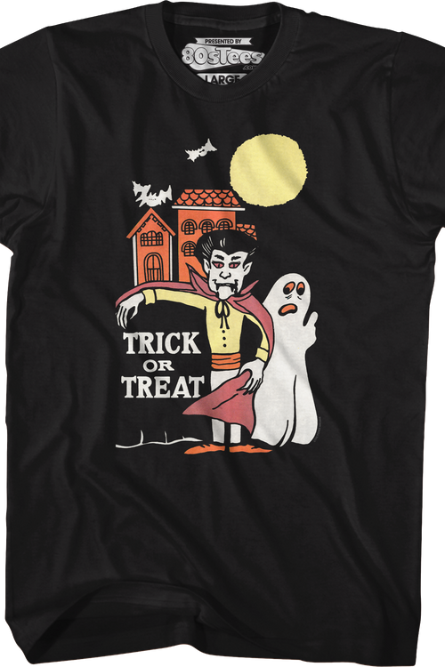 Vampire & Ghost Trick Or Treat T-Shirt