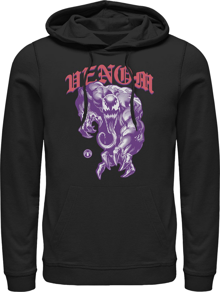 Venom Attack Marvel Comics Hoodie