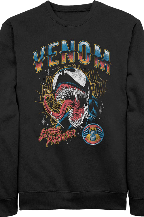 Venom Lethal Protector Marvel Comics Sweatshirt