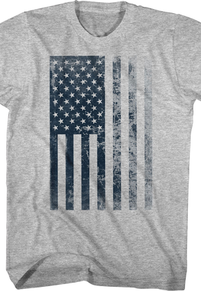 Vertical American Flag T-Shirt