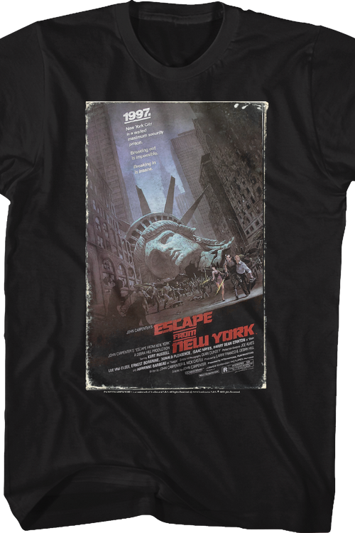 VHS Box Artwork Escape From New York T-Shirt