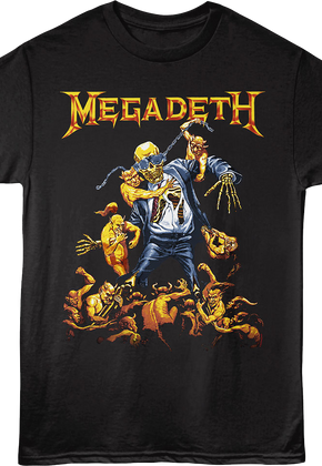 Vic Rattlehead In Hell Megadeth T-Shirt