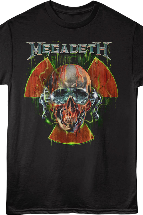 Vic Rattlehead Radioactive Megadeth T-Shirt
