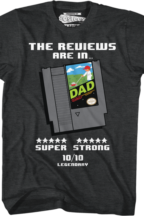 Video Game Cartridge Father's Day T-Shirt