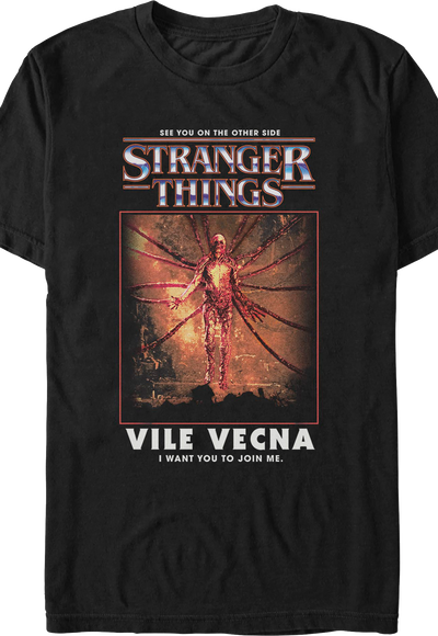Vile Vecna Stranger Things T-Shirt