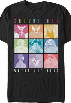 Villain Blocks Scooby-Doo T-Shirt