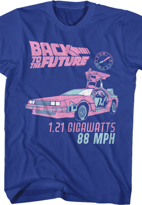 Vintage 1.21 Gigawatts Back To The Future T-Shirt