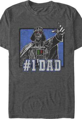Vintage #1 Dad Darth Vader Star Wars T-Shirt