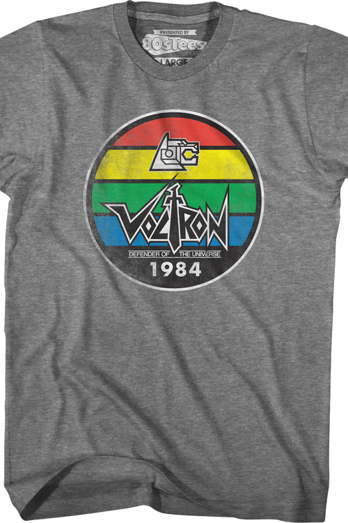 Vintage 1984 Stripes Voltron T-Shirt