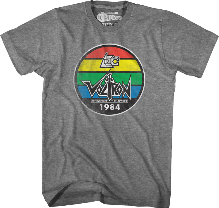 Vintage 1984 Stripes Voltron T-Shirt