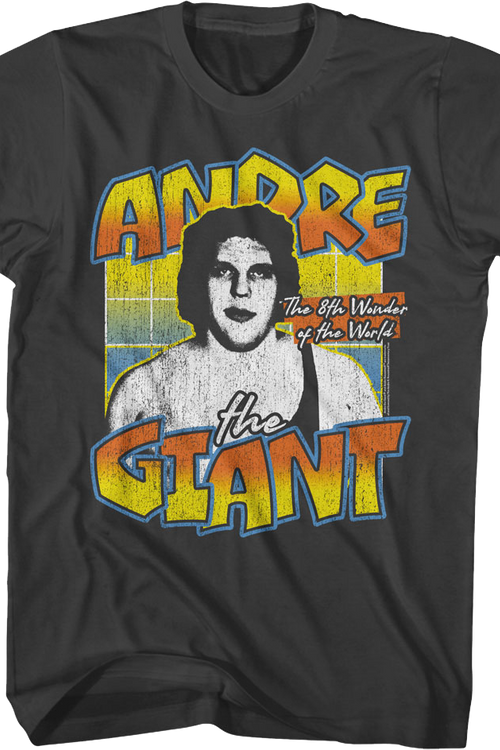 Vintage 8th Wonder Of The World Andre The Giant T-Shirt