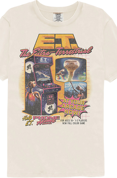 Retro Arcade E.T. The Extra-Terrestrial Comfort Colors Brand T-Shirt