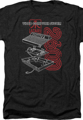 Vintage Atari 2600 Video Computer System T-Shirt