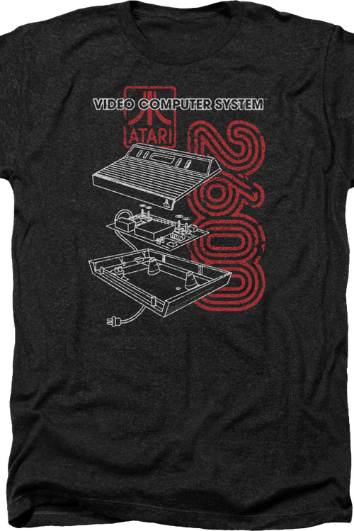 Vintage Atari 2600 Video Computer System T-Shirt