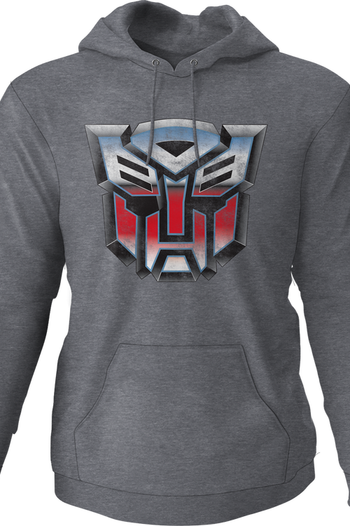 Vintage Autobots Logo Transformers Pullover Hoodie