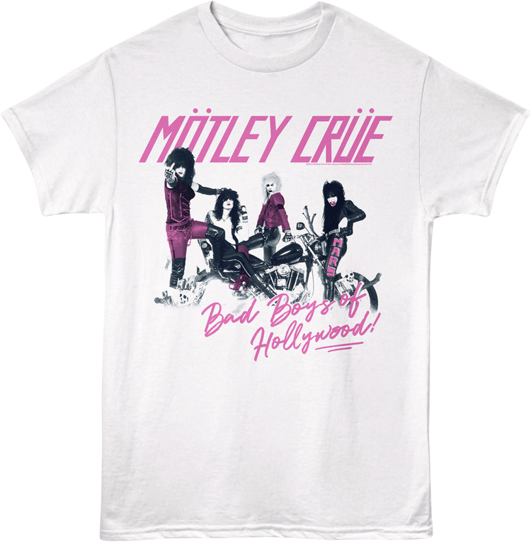 Vintage Bad Boys of Hollywood Motley Crue T-Shirt