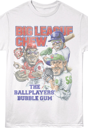 Vintage Ballplayers' Bubble Gum Big League Chew T-Shirt