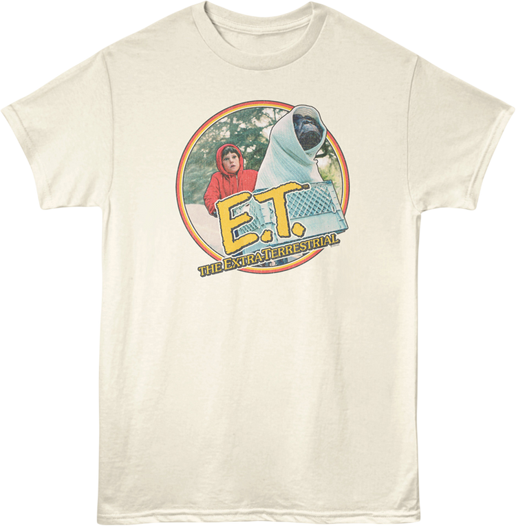 Vintage Bike Circle E.T. The Extra-Terrestrial T-Shirt