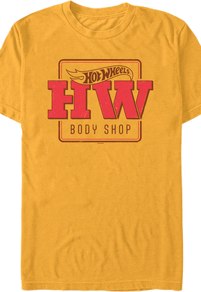 Vintage Body Shop Logo Hot Wheels T-Shirt