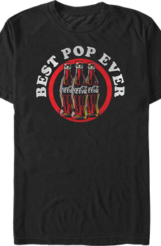 Vintage Bottles Best Pop Ever Coca-Cola Shirt