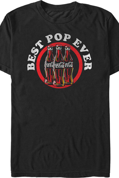 Vintage Bottles Best Pop Ever Coca-Cola Shirt