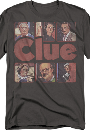 Vintage Box Art Clue T-Shirt