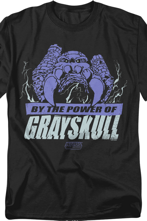 Vintage By the Power of Grayskull Masters of the Universe T-Shirt