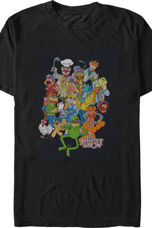 Vintage Cast Photo Muppets T-Shirt