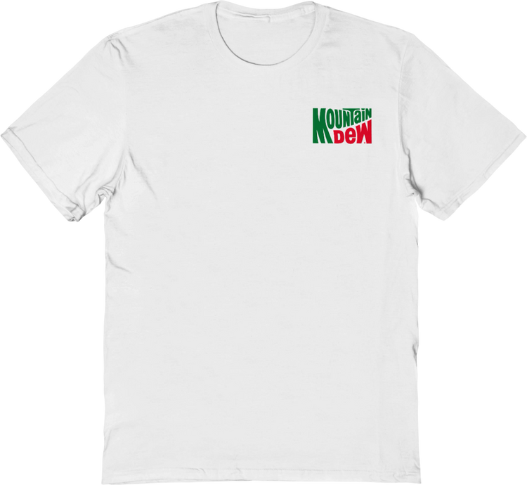 Vintage Chest Logo Mountain Dew T-Shirt