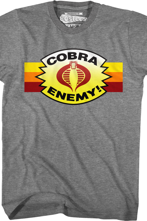 Retro Cobra Enemy GI Joe T-Shirt