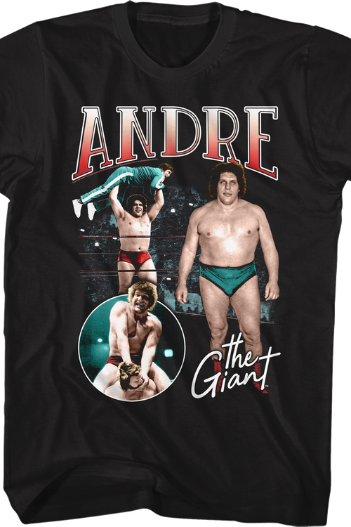 Vintage Collage Andre The Giant T-Shirt