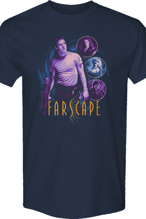 Vintage Collage Farscape T-Shirt