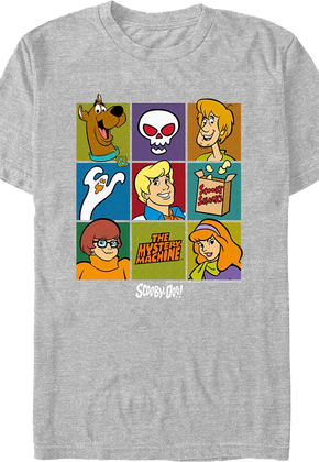 Vintage Mystery Inc. Collage Scooby-Doo T-Shirt