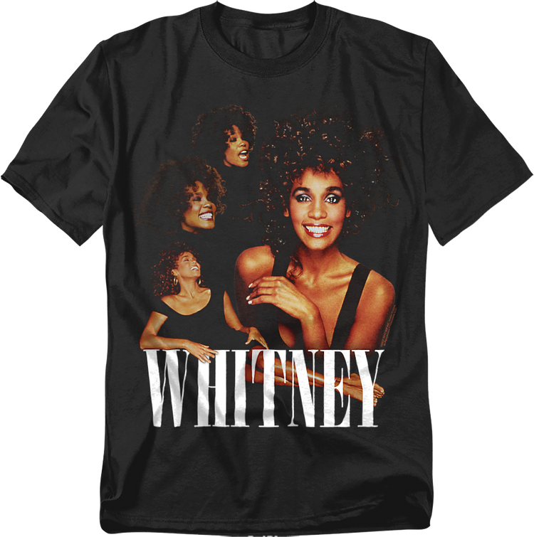 Vintage Collage Whitney Houston T-Shirt