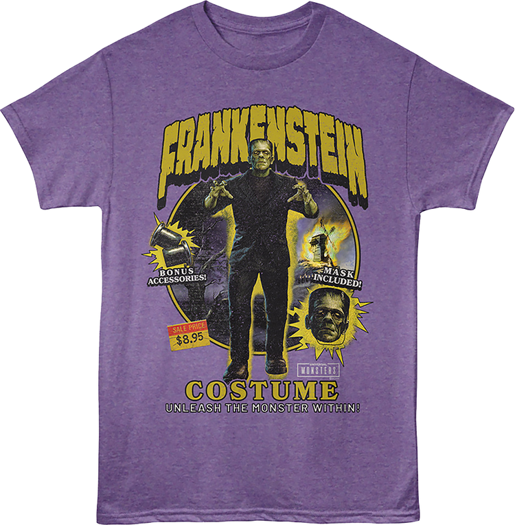 Vintage Costume Unleash The Monster Within Frankenstein T-Shirt
