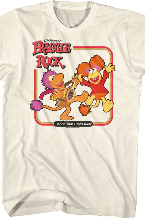 Vintage Dance Your Cares Away Fraggle Rock T-Shirt
