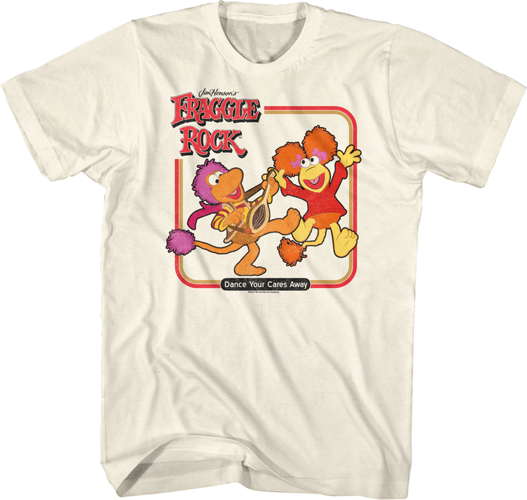 Vintage Dance Your Cares Away Fraggle Rock T-Shirt