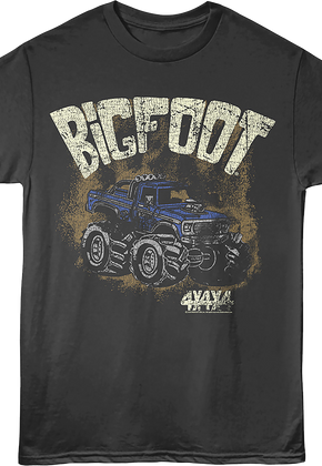 Vintage Dirty Monster Truck Bigfoot T-Shirt