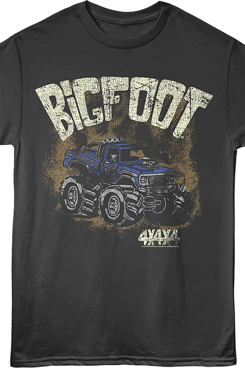Vintage Dirty Monster Truck Bigfoot T-Shirt
