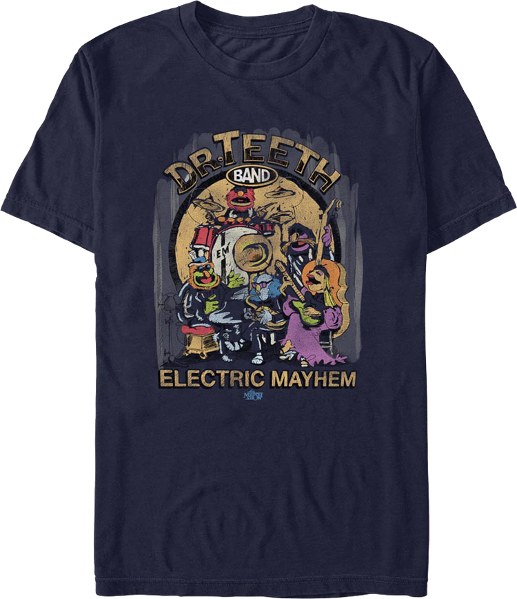Vintage Dr. Teeth And The Electric Mayhem Muppets T-Shirt