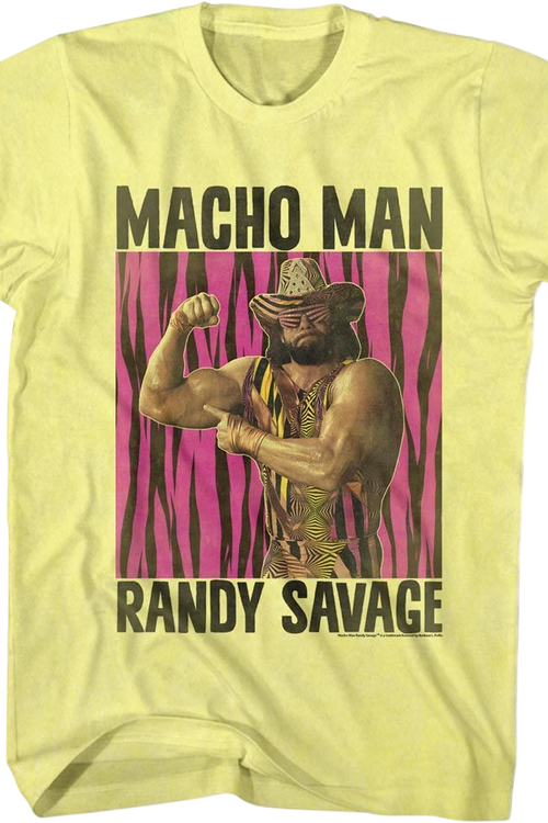 Vintage Flex & Point Macho Man Randy Savage T-Shirt