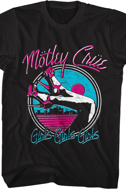 Vintage Girls Girls Girls Legs Motley Crue T-Shirt