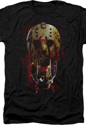 Vintage Glove And Mask Freddy vs. Jason T-Shirt