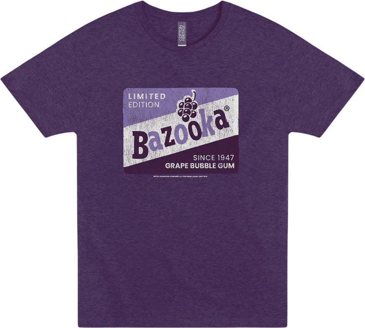 Vintage Grape Bazooka Bubble Gum T-Shirt