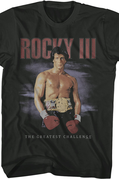 Vintage Greatest Challenge Rocky III T-Shirt