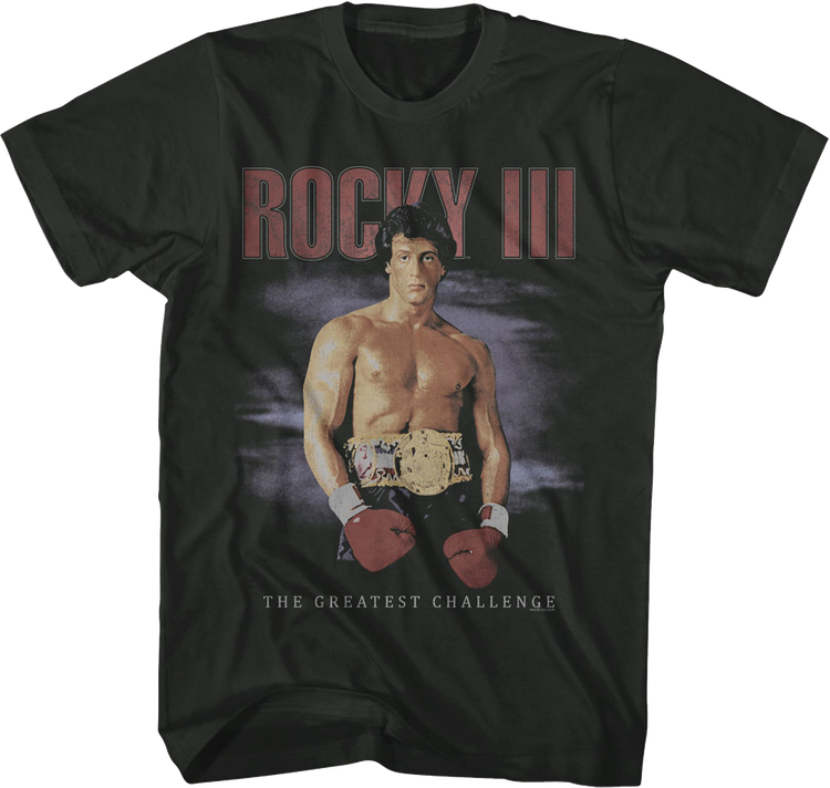 Vintage Greatest Challenge Rocky III T-Shirt