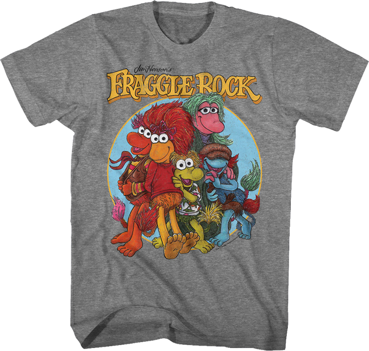 Vintage Group Picture Fraggle Rock T-Shirt