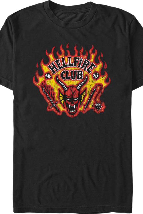Vintage Hellfire Club Stranger Things T-Shirt