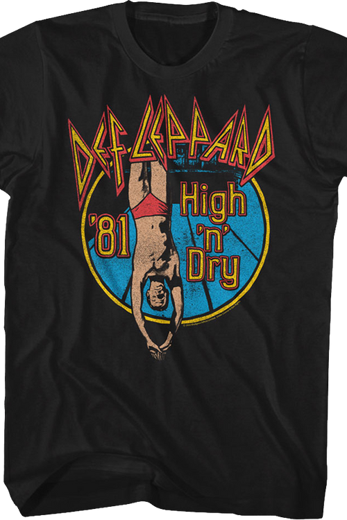 Vintage High 'n' Dry '81 Def Leppard T-Shirt
