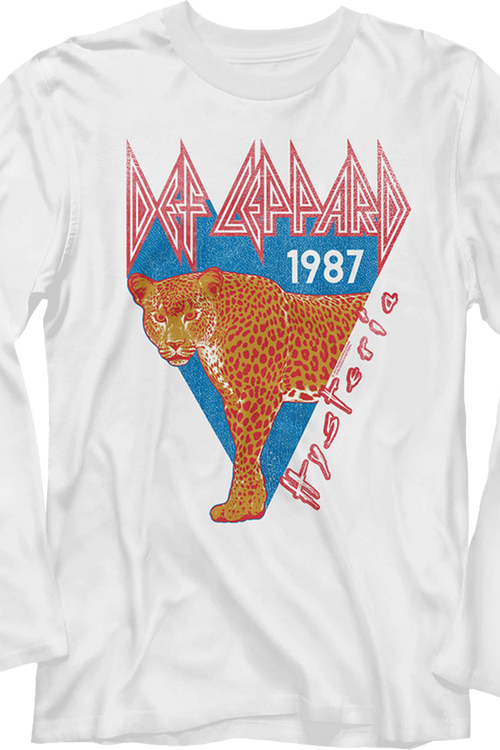 Vintage Hysteria 1987 Def Leppard Long Sleeve Shirt